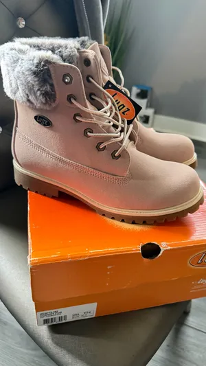 Lugz fur boots Pink Size 9 thumbnail 3