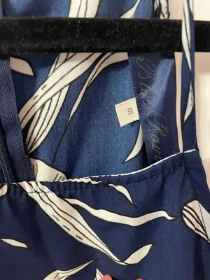 Blue And White Romper Size M thumbnail 3
