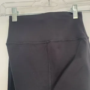 Alo Leggings Grey Black Womens High Rise XS thumbnail 5