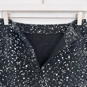 Kate‎ Spade Skirt Size 0 Dark Deer Dot Polka Speckled Print Old Money Retro thumbnail 4
