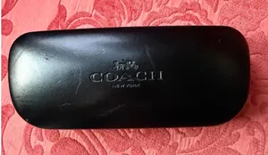 Coach Black Eyeglass Case thumbnail 1