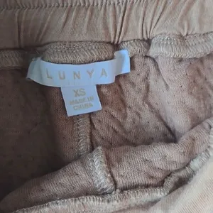 Lunya Restore Double Faced Short Otium Tan Heather Women's Size‎ XS thumbnail 5