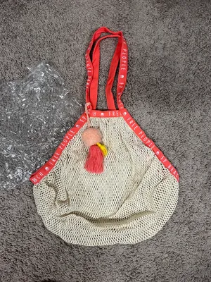 Free People Woven Tote Bag thumbnail 1