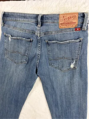 Lucky Brand Sienna Slim Boyfriend Jeans 2/26 thumbnail 6