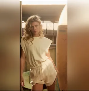 Free People Throw And Go Romper thumbnail 4