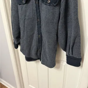 FREE‎ PEOPLE ruby fleece shacket oversized small thumbnail 3
