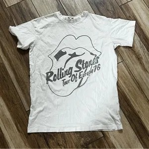 Cotton on Rolling Stones white t-shirt thumbnail 1