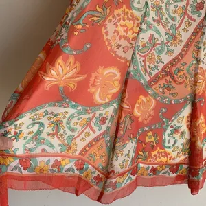 Antonio Melani Santa Fe Poppy Ibiza Silk Skirt Sz 10 NWT thumbnail 7