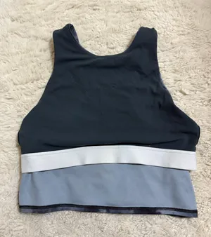 Athleta Marble / Tye-Die Cropped Tank Top thumbnail 4