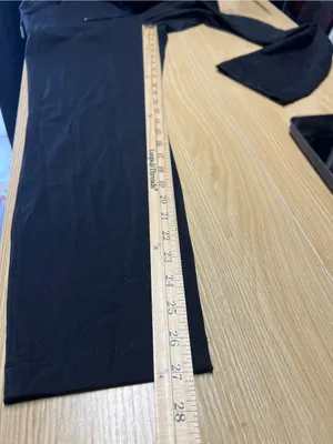 CRZ YOGA Black Drawstring Tapered Pants thumbnail 13