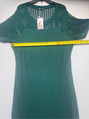 PRETTYGARDEN Eyelet Cover Up Dress Summer Vacation Resort Maxi Dress size XXL nw thumbnail 4