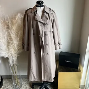 Vintage London Fog Tan Classic Trench Coat With Zip Liner thumbnail 8