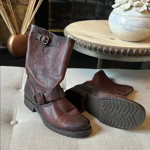 Frye Veronica Short Slouchy Boot (Women) Size 7.5 B 70547 RDD F973 F18- 278447 thumbnail 13