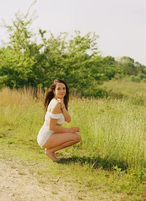 White shorts Eyelet Set Size M thumbnail 2