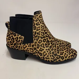 Cole Haan‎ Gia Leopard print calf hair Bootie size 7 1/2B A1 thumbnail 10
