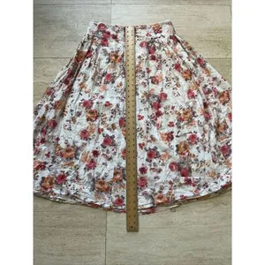Women Boho Floral Long Maxi‎ Skirt Ladies High Waist Beach Holiday Swing Dress thumbnail 4