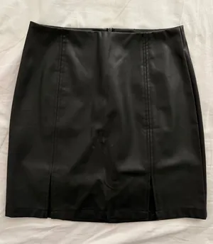 Black Pleather Skirt thumbnail 1