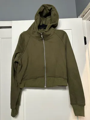 Amazon Cropped Zip-Up Hoodie thumbnail 1