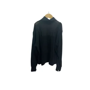 EVEREVE‎ LNA Lyra Brushed Longsleeve back Turtleneck Top Size XS. Sheer Panel thumbnail 5