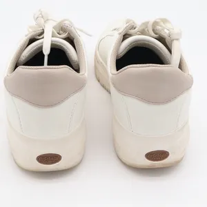 Dr. Scholls Sadie White Platform Sneakers Womens Size 8 Lace Up Fashion Shoes thumbnail 4