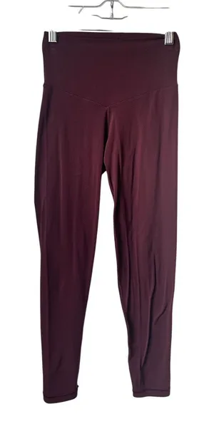 Aerie Offline Maroon 7/8 Leggings - Small thumbnail 1