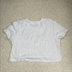 White Graphic Tee meet me at the pumpkin patch Size M thumbnail 4