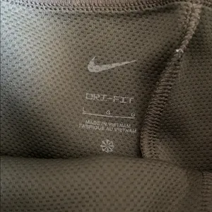 Nike Olive Green Women's Jogger Sweatpants with Ankle Zips thumbnail 2