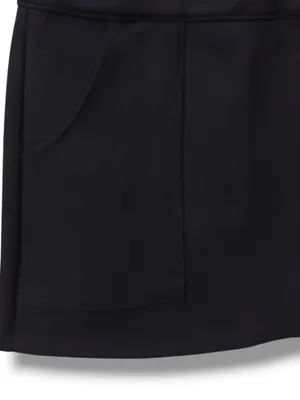 Lulu's | NWOT Black with Front Patch Pockets A-Line Mini Skirt (size S) thumbnail 7