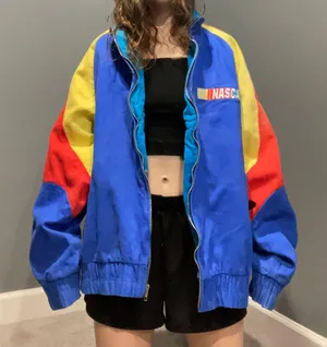 nascar bomber jacket Size L thumbnail 1