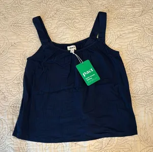 Pact Navy Blue Tank thumbnail 1