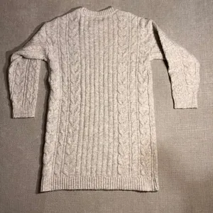 Universal Thread‎ Women Cable Knit Sweater Dress Light Gray XS thumbnail 4
