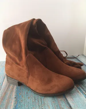 Knee High Boots, Size 8 1/2 Brown thumbnail 3