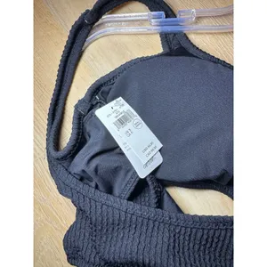 Aerie Black Off the Shoulder One Piece Swimsuit Size Small thumbnail 5