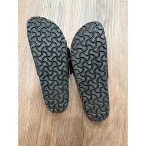 Birkenstock Madrid Black Birko-Flor Slide Sandals Womens 39 L8 M6 Regular Width thumbnail 6