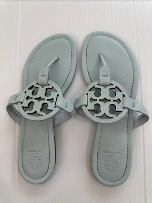 Tory Burch Miller Sandals Seltzer Blue, 7 thumbnail 5