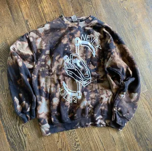 Gildan Bleach Dye Crewneck thumbnail 1