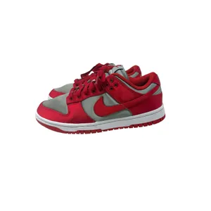 Nike Dunk Low UNLV Satin Varsity Red Metallic Silver Sneakers Women's Size 7 thumbnail 7