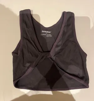 Garage Reversible Twist Tie Crop Tank thumbnail 1