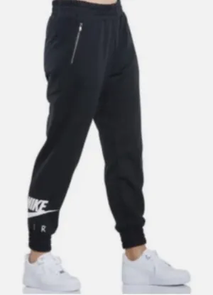 Nike Size XS DM1773-010 Women Sportswear Black‎ Fleece Training Pant thumbnail 1