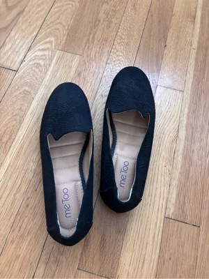 Me Too Yale Loafers Black 10 M Good Condition thumbnail 9