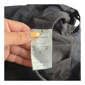Gentle Herd Black Linen Pants Size: S thumbnail 7