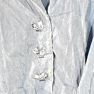 RARE Vintage L Disney's 101 Dalmatians Pajama Set PJ'S 90's Embroidered Woman's thumbnail 4