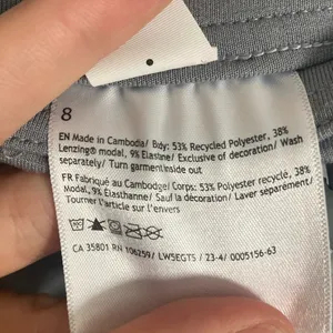 NWT Lululemon Athletica High Rise Softstreme Pants in Rhino Grey Size 8 thumbnail 7
