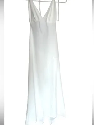 Frankie’s Bikinis Benetar white terry halter dress NWT thumbnail 5