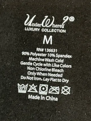 Under where black shapewear top M thumbnail 3