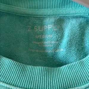 Z‎ SUPPLY Womens Sunday Destination Sweatshirt in Cabana Green Size Med thumbnail 9