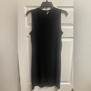 Michael Kors Black Front Lace Up Dress Size Small thumbnail 4