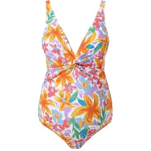 Mom Approved Floral One Piece Swimsuit Medium thumbnail 5