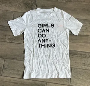 Zadig & Voltaire White Short Sleeve Tee Empowering Print thumbnail 1