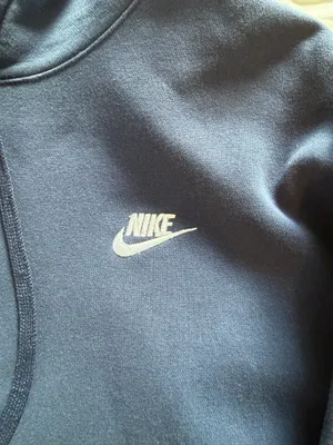 Navy Nike Hoodie - Size L thumbnail 2